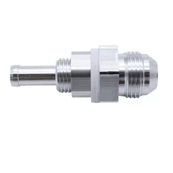 

8AN Male Flare Bulkhead To 3/8 Hose Barb Fuel Tank Accessories Automotive Components For Sealing Aluminum