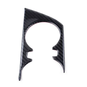 

Car Carbon Fiber Water Cup Holder Cover Trim Frame Sticker Fit For Chevrolet Camaro 2016 2017 2018 2019