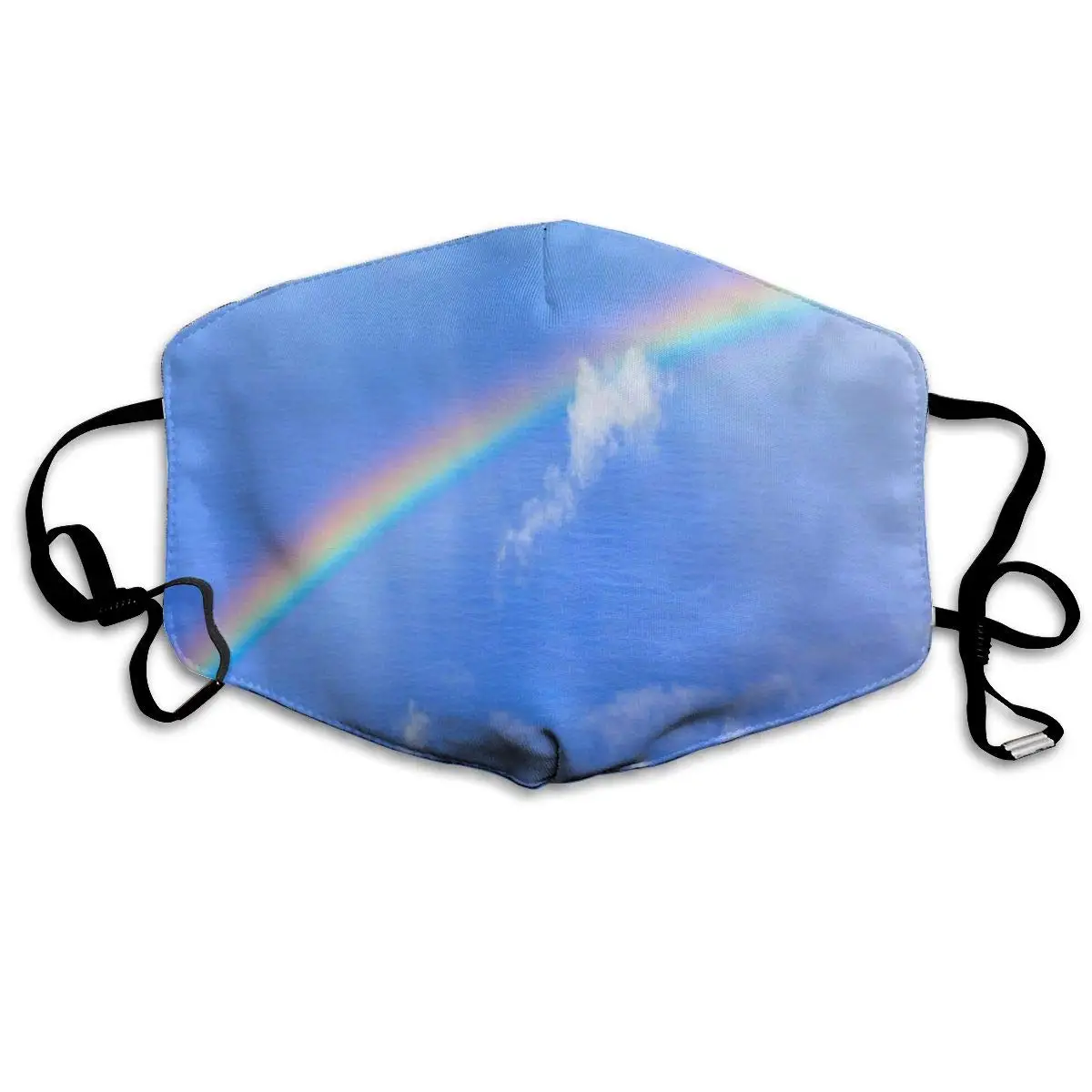

Dustproof Washable Reusable Colorful Rainbows Mouth Cover Mask Respirator Germ Protective Warm Windproof Mask