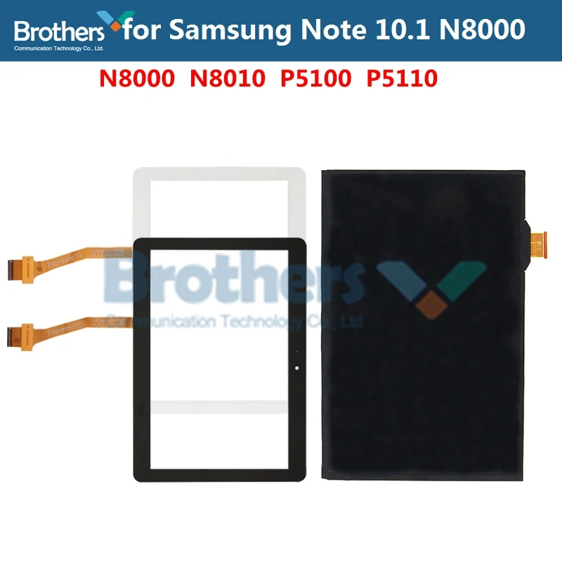 Стекло сенсорной панели для Samsung Galaxy Note 10 1 N8000 N8010 дигитайзер сенсорного экрана P5100