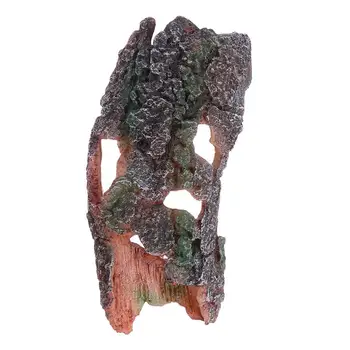

1pc Aquarium Trunk Cave Resin Durable Fish Shelter Aquarium Habitat Aquarium Ornament Fish Tank Trunk for Fish Tank Aquarium