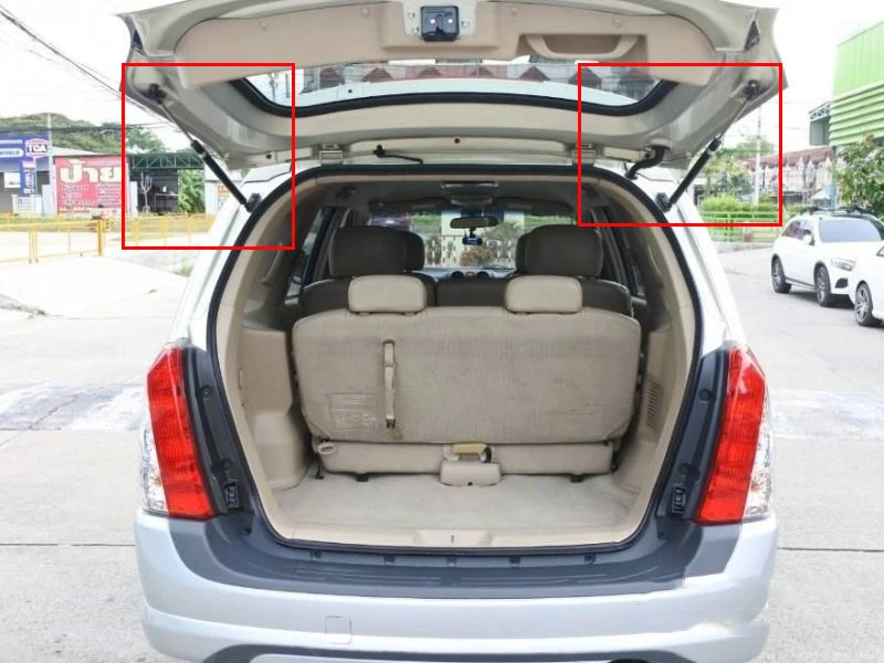 Для Isuzu MU-7(510) SUV 2004-2013 1 пара авто багажника задний багажник загрузки газовые стойки пружинный подъемник поддерживает газовые решетки амортизаторы