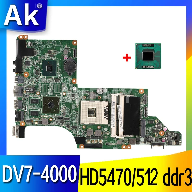 AK laptop motherboard for hp pavilion DV7T DV7