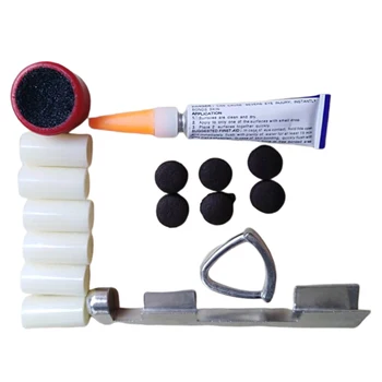 

Practical Glue Pool Cue Repair Tool Set Entertainment Ring Leather Head Indoor Outdoor Polishing Billiard Supplies Tip Sander