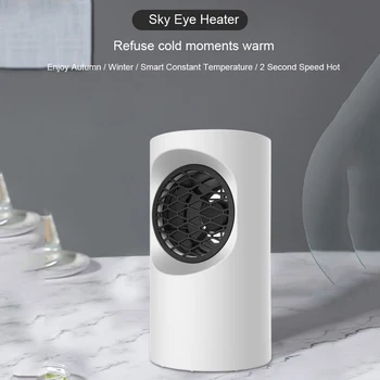 

Mini Home Heater Portable Electric Air Heater 2S Fast Heating Warm Fan Desktop for Winter Household Bathroom Infrared 300-400W