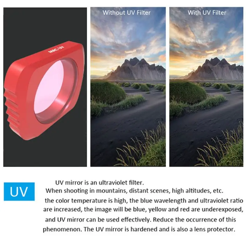 Дополнительный OSMO для изготовления карманных фильтров UV CPL ND4/8/16/32/64 ГБ звезда Камера Линзы Фильтры для DJI OSMO карман Камера фильтр объектива аксессуары