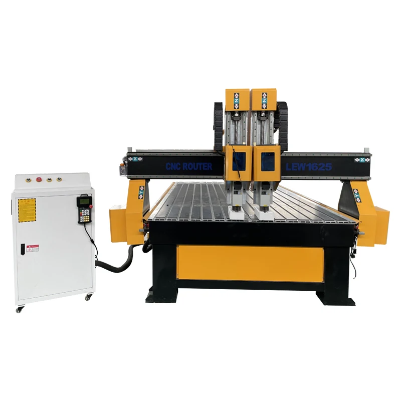 Jinan double head cnc router woodworking machine made in china |