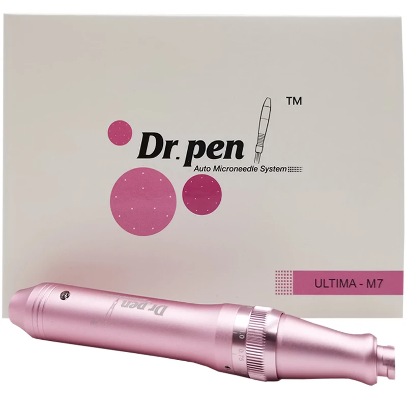 Penna Ricaricabile Derma Dr. Penna M7-W Auto Microneedle Penna Baionetta Prot Ago Cartucce Penna Timbro Elettrico Senza Fili Derma