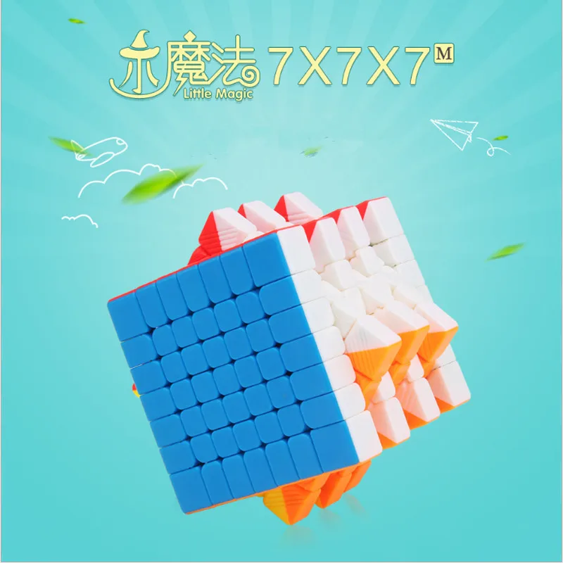 Yuxin 7x7x7 куб маленький магический M 7x7x7 Магнитный магический куб yuxin Магнитный 7x7 скоростной куб Zhisheng 7x7 Магнитный куб-головоломка игрушки