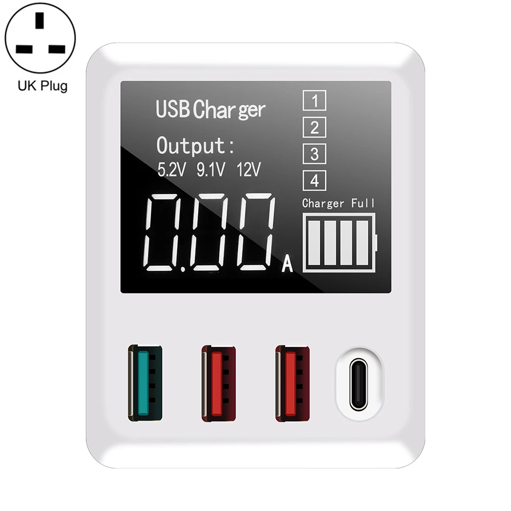 Портативный мини usb type C зарядное устройство 30 Вт Быстрая зарядка QC4.0 QC3.0 зарядное устройство для телефона USB зарядное устройство для iPhone X samsung адаптер - Тип штекера: Австралия (AU)