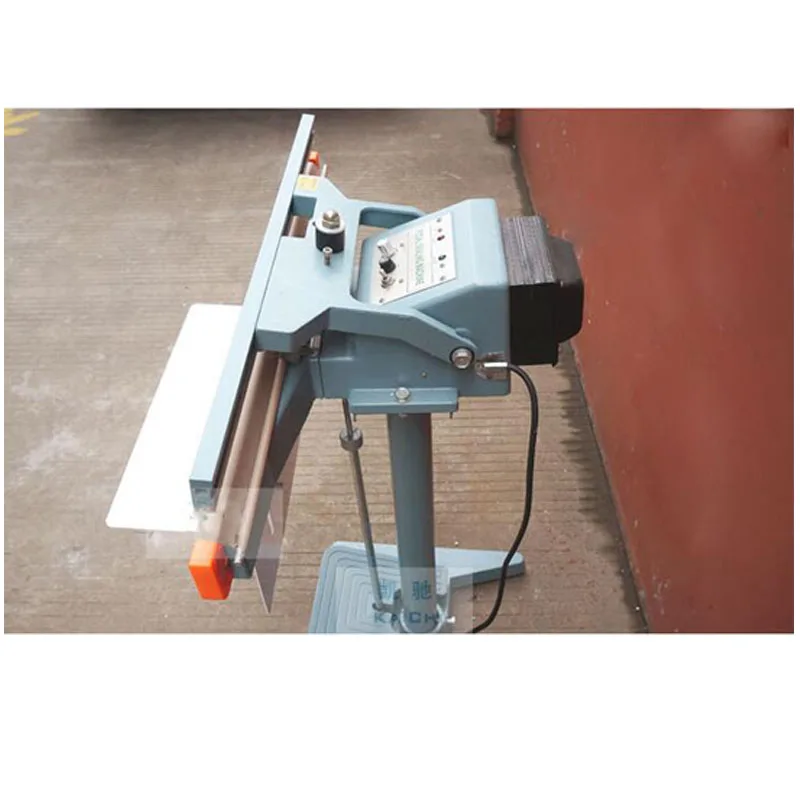 Foot Pedal Heat Impulse Sealer Heat Sealing Machine Heat Plastic Bag Sealer 450mm 17 Inch Pedal Sealer Convenient 5