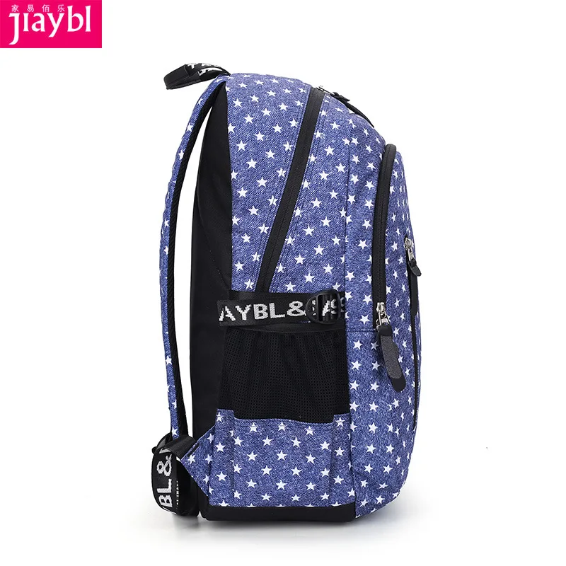 

La casa yi Baile New Style Junior High School STUDENT'S Schoolbag College Student Casual Backpack Women's Korean-style Fashion H