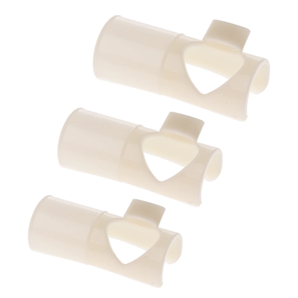 3 Pieces Plastic Practice Mouthpiece Flute Accessories Part for Beginners