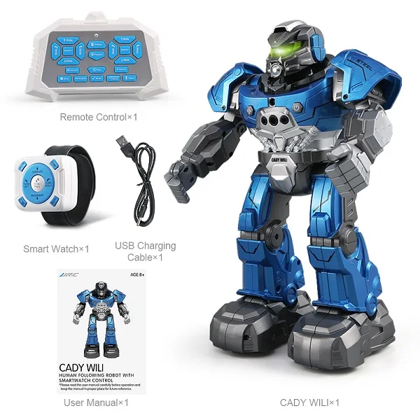 Robot Programmable Storytelling Speak English Learning  knowledge Music Dancing Robot Watch Follow Gesture Sensing RC Robot Toys