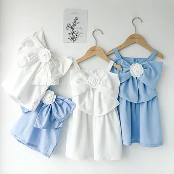

Baby Girls Fashion Cute Dress with Bow Kids Princess Dress Girls Dress