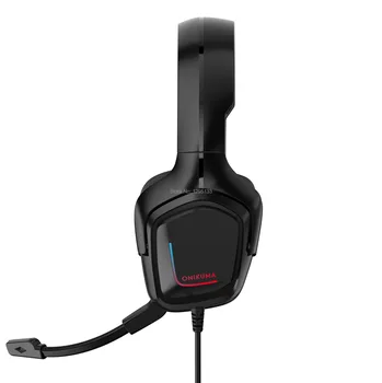 

3.5mm Professional Gaming Headphones for PS4 for NS PC for Xbox-one Headset with Microphone Noise Reduction Stereo Sound