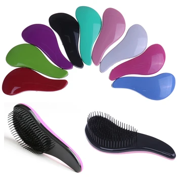 

New Baby Kids and Women Detangling Hair Brush Combs Salon Gentle Anti-static Brush Tangle Wet Dry Bristles Handle Tangle Curly