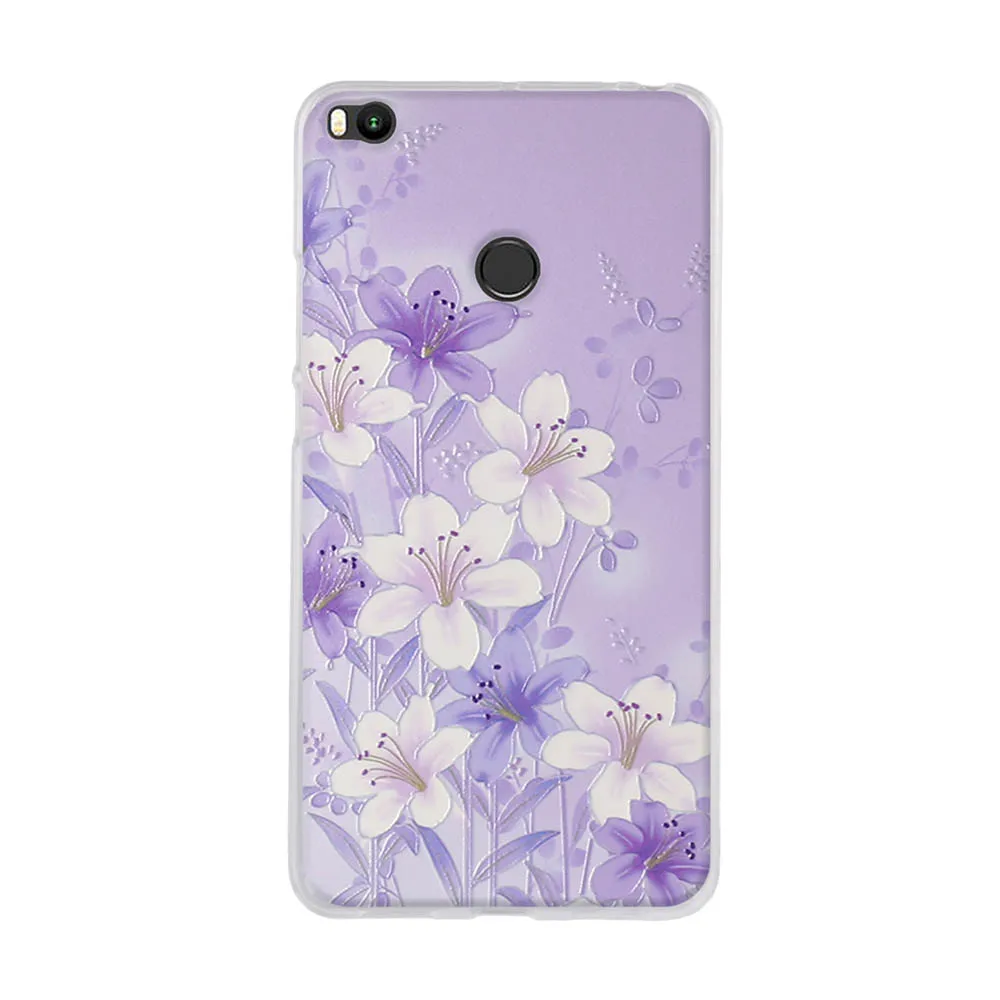Чехол для Xiaomi Mi Max 2 3 Mix 2s мягкий силиконовый чехол из ТПУ с милым рисунком