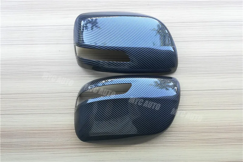 Зеркало из углеродного волокна для Toyota Prado Land Cruiser 2010 2012 2013 зеркало заднего вида