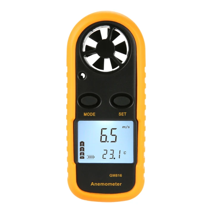 Мини ЖК-измеритель скорости ветра измеритель скорости воздуха цифровой анемометр-термометр JT-889
