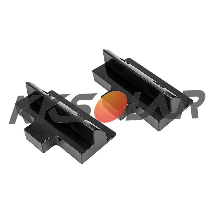 ABS 180mm Short Side PV Solar Panel assembly Mounting Bracket Spoiler For Roof Caravan afbeelding
