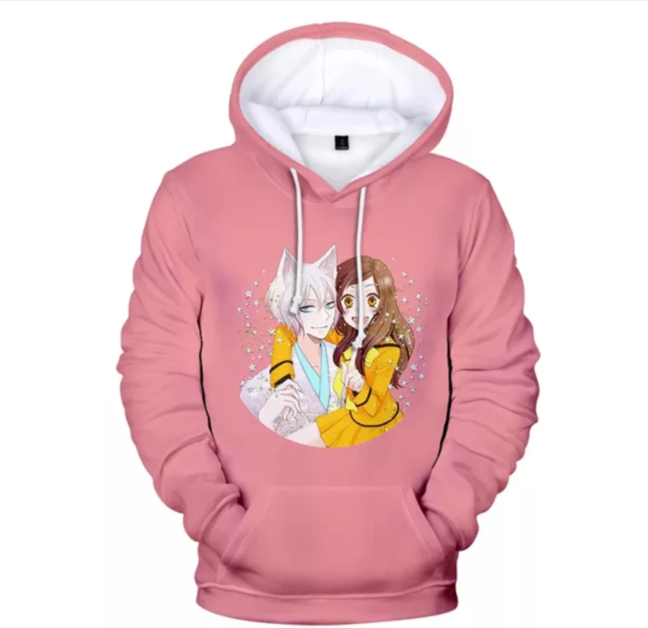 Толстовка с капюшоном Kamisama Love для мужчин и женщин популярный худи 3D рисунком
