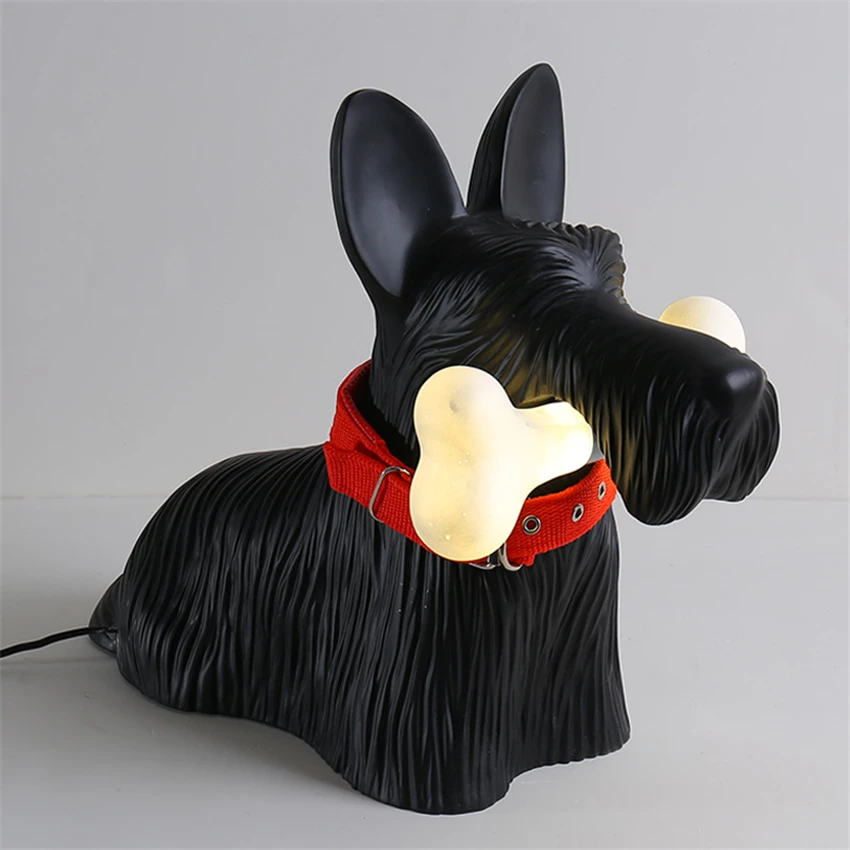 

Modern Cartoon Creative Puppy Table Lamp Children's Room Bedroom Living Room Decoration Table Light Boys and Girls Favorite Gift
