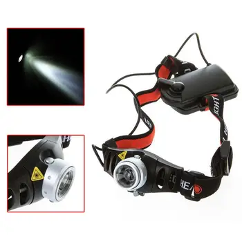 

Headlamp Flashlight AAA Battery Adjustable Headlamp Headligt Front Headlight