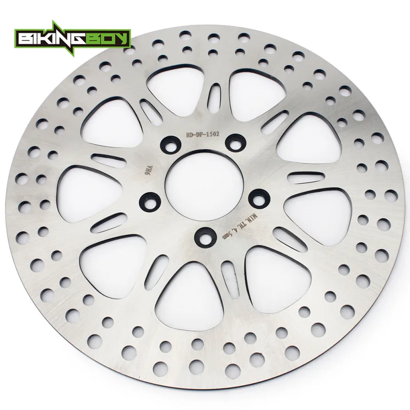 BIKINGBOY ротор дисковых передних тормозов для HARLEY DAVIDSON Sportster 883 1200 XL DYNA FXDC FXDWG 1450 FLHRSE 1550 FLSTC 1690 Heritage