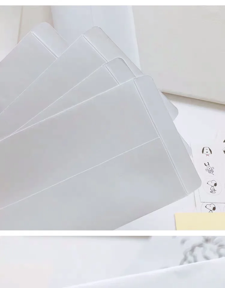 2шт конверт Peanuts Rogue Dog новые крафт-белые однотонные вечерние сумки для сбора карт сумка Битти Пакет подарочный пакет из крафт-бумаги