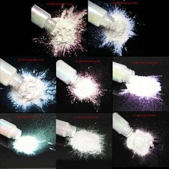 

Mirror Chameleons Pigment Pearlescent Epoxy Resin Glitter Magic Discolored Powder Resin Colorant Jewelry Making Tools