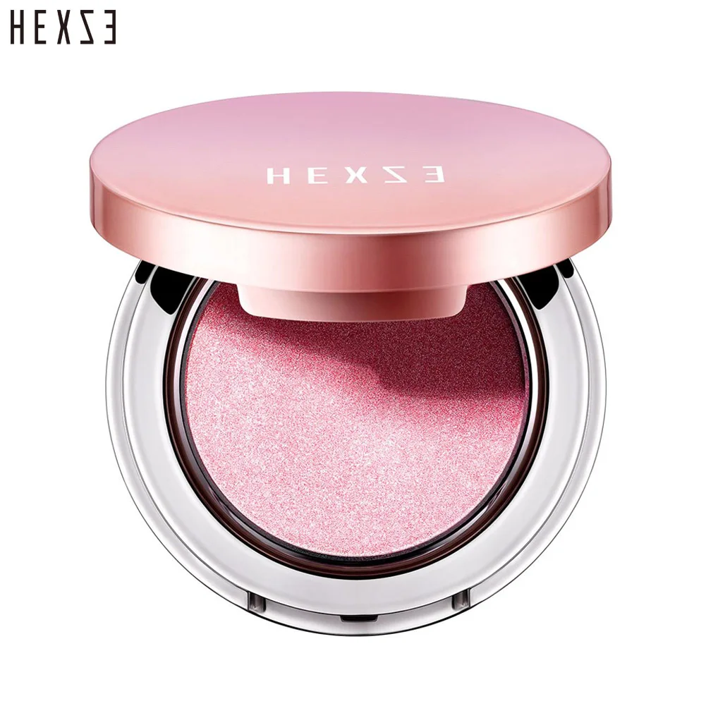 HEXZE Highlighter Powder Translucent Makeup Shimmer Metallic Radiance Ultra Glowing Skin Brighten Face Contour Bronzer Cosmetics