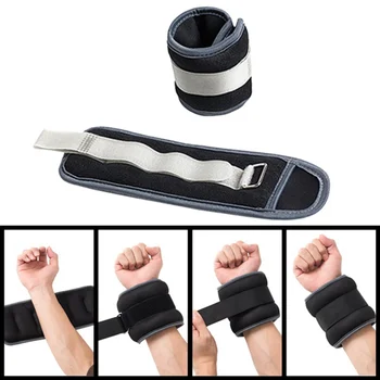 

0.5kg-1.5kg Adjustable Leg Ankle Wrist Sand Bag Weights Training Sandbag Wraps Strength Fitness Equipment Hot Arrival 2 pcs