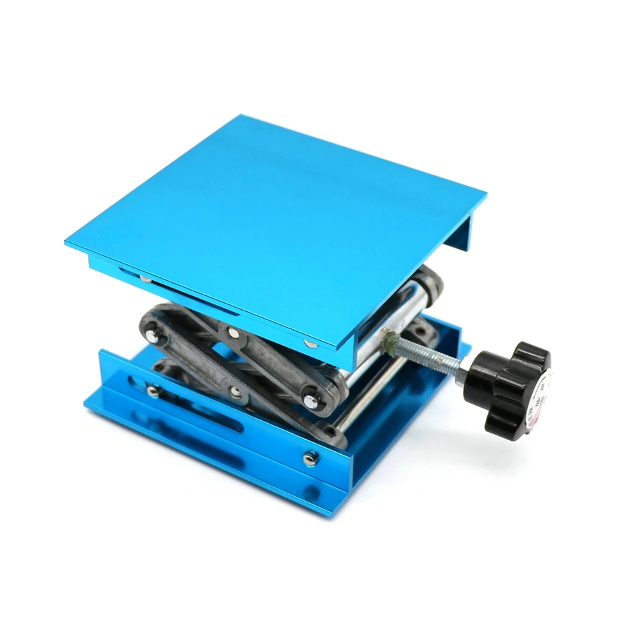 

4" Aluminum Lab-Lift Lifting Platforms Stand Rack Scissor Lab Jack 100x100x150mm