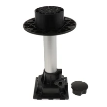 Поворотный замок для лодочного сиденья стойка 13 дюймов-24 дюйма. Подходит для диам. 60 мм/2,36 дюйма отверстие основания