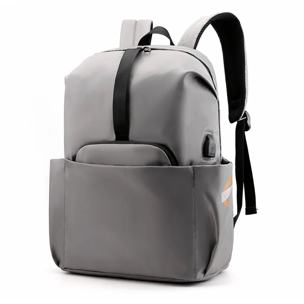Рюкзак для ноутбука с защитой от кражи, Usb,, большой деловой рюкзак, Мужская школьная сумка для компьютера, дорожная сумка, Студенческая сумка# N