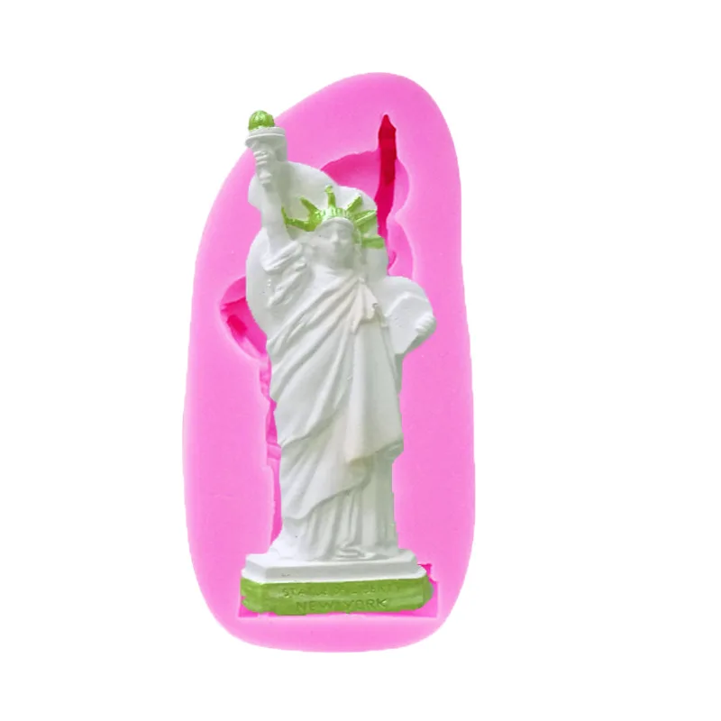 Atekuker Goddess 3D силиконовая форма для помадки DIY Инструменты для украшения сахарного торта Формы для свечей формы для шоколада формы для полимерной глины
