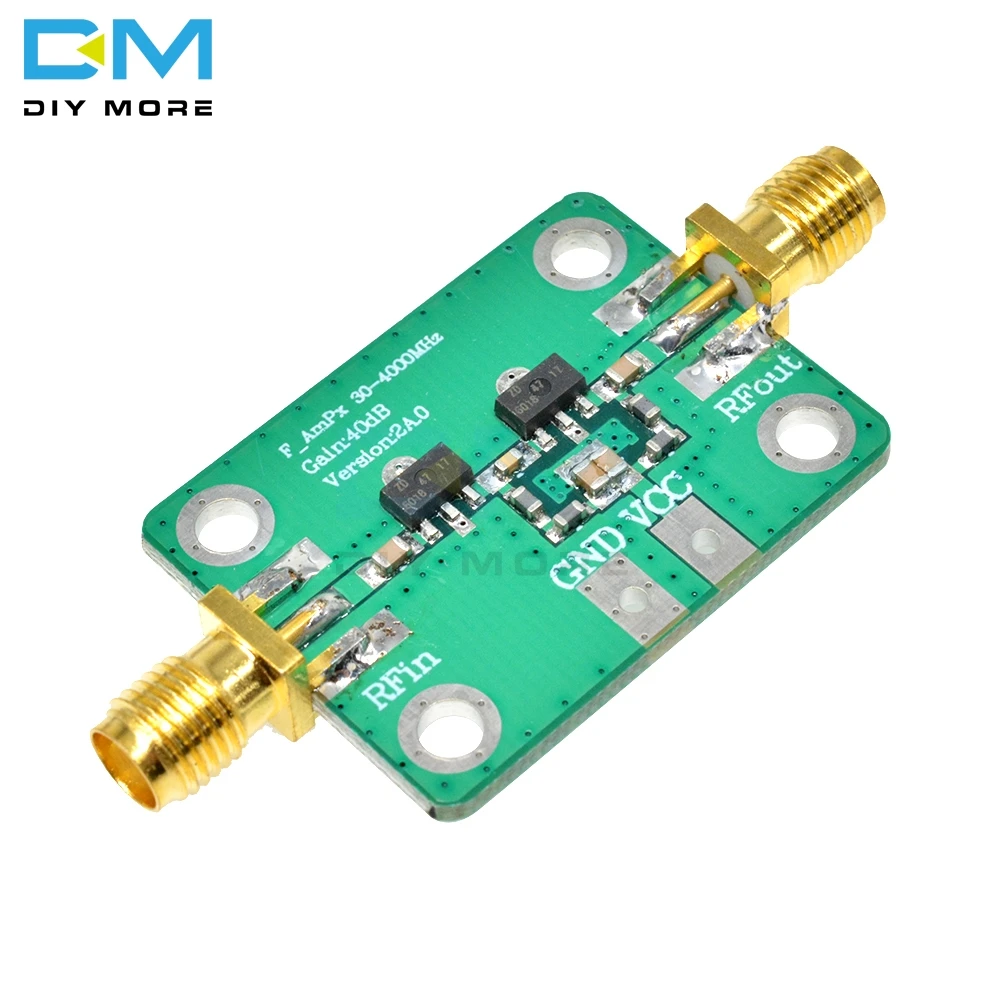 304000mhz 40db Gain Rf Broadband Amplifier Module For Fm Hf Vhf/uhf 50