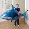 Toy Remote Control Air Swimmers Flying Shark And Clownfish Through The Room for Kids Children DIY Plastic Inflatable Balloon Toy 3