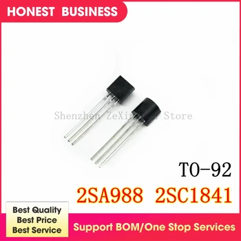 

50PCS 2SA988 A988 2SC1841 C1841 TO-92 25pairs ( 25PCS A988 + 25PCS C1841 ) TO92