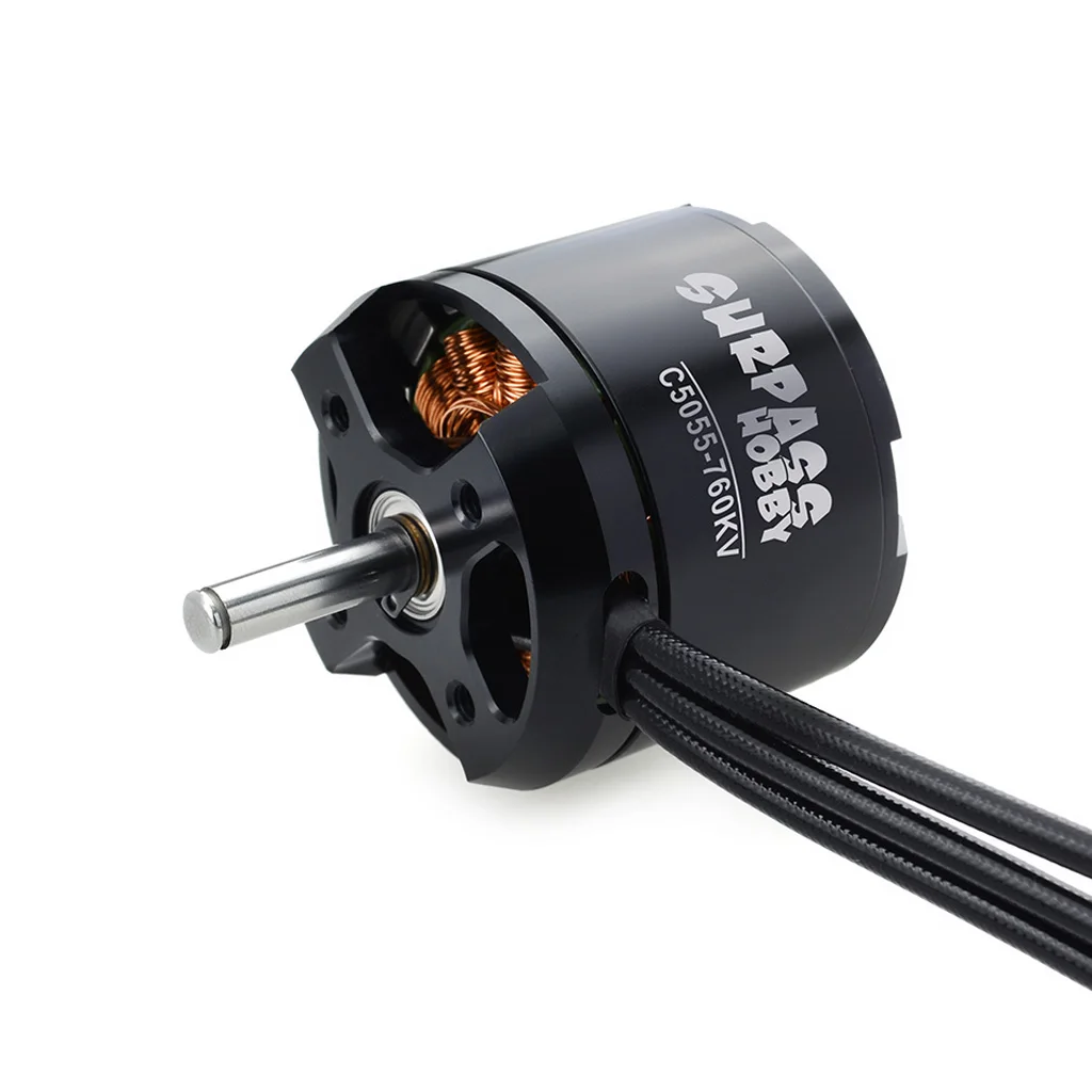 SURPASS HOBBY C5055 400KV/600KV/700KV бесщеточный двигатель для радиоуправляемого самолета с фиксированным крылом планерный самолет