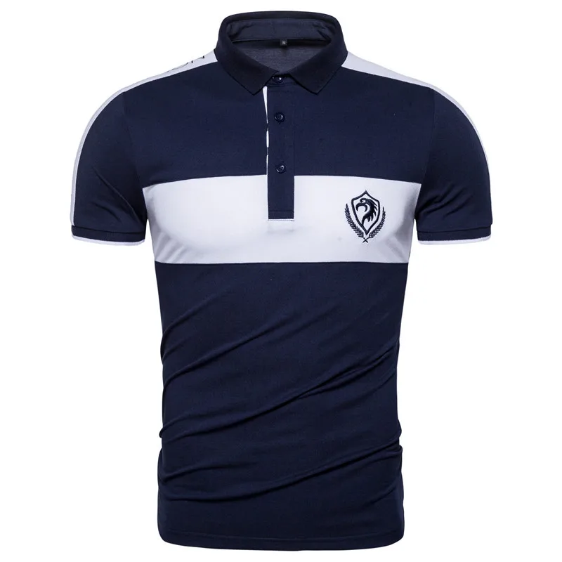 

Business Men 's Polo Shirt Summer New Men 's Polo Shirt Business Leisure Polo Shirt 2020 New Lapel Short Sleeve Polos Casual