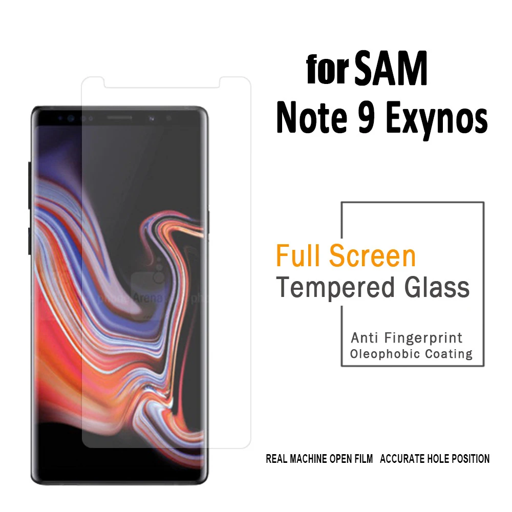 500 шт DHL 9H закаленное стекло для samsung Note 9 8 Note 5 4 3 протектор экрана