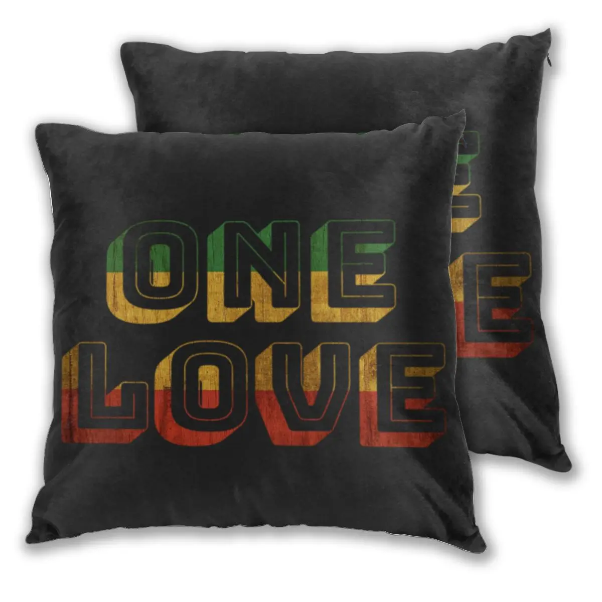 Чехол для диванной подушки One Love Rasta Reggae Эфиопия Ямака дизайн дивана декоративные