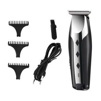 

USB Rechargeable Men's Electric Hair Trimmer Stainless Steel Blade Barber Hair Clipper Hair Cutter for Men Adult Razor Machine