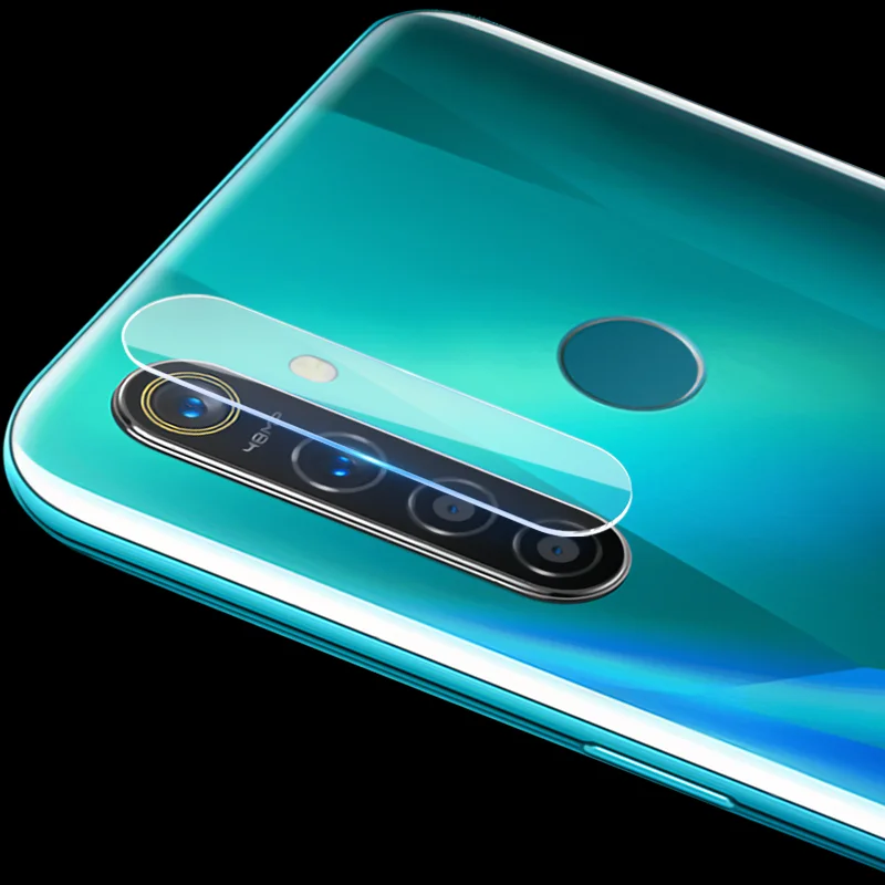 Imak 2 шт./упак. износостойкие Камера объектив Защитный протектор для Realme 5 Pro