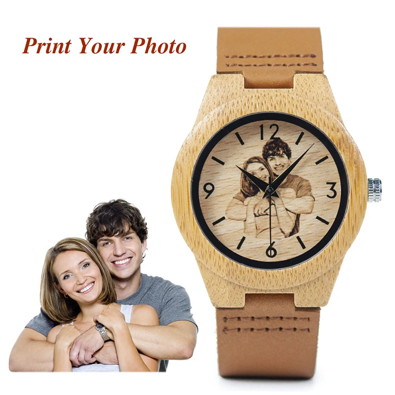 Reloj Mujer парные часы BOBO BIRD деревянные на заказ фото подарок дамы мужчины бамбуковые