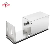 Электрический спиральный слайсер для картофеля ITOP, из нержавеющей стали, 110 В, 220 В Электрический спиральный слайсер для картофеля ITOP, из нержавеющей стали, 110 В, 220 В