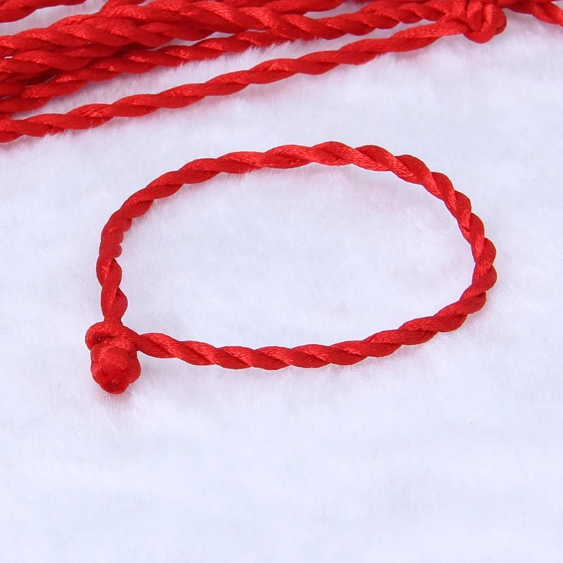 

10PCS Red String Kabbalah Bracelets Ethnic Red Rope Lanyard Accessories Jewelry U50C