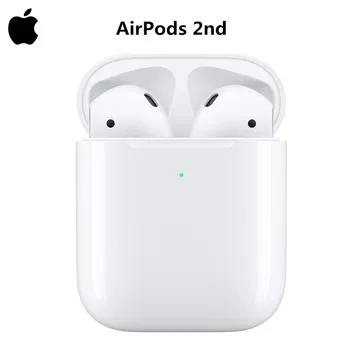 

Apple AirPods 2nd Original AirPods Bluetooth Headset with Wireless Charging Case for iPhone iPad MacBook iPod Apple Watch